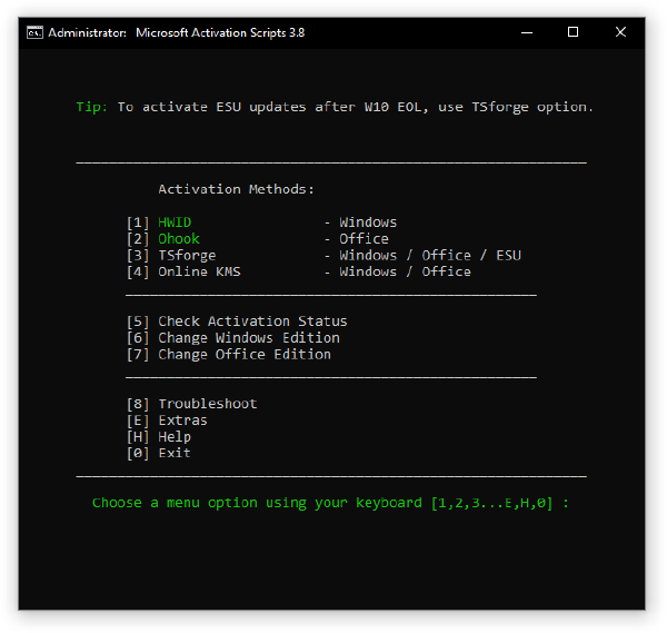 一键激活windows